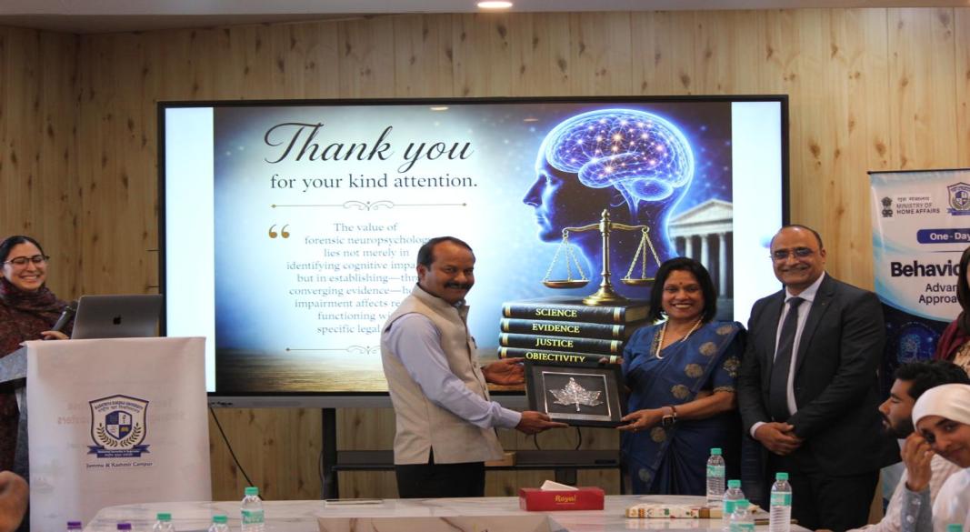 RRU J&K campus holds CRE programme on behavioural forensics